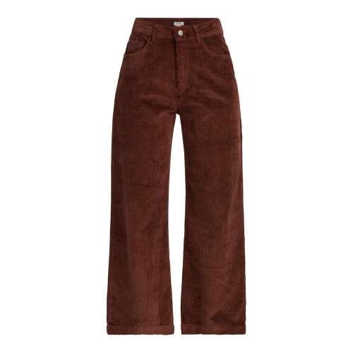 Roxy Γυναικείο παντελόνι Surf On Cloud - Corduroy Wide Leg Trousers for Women